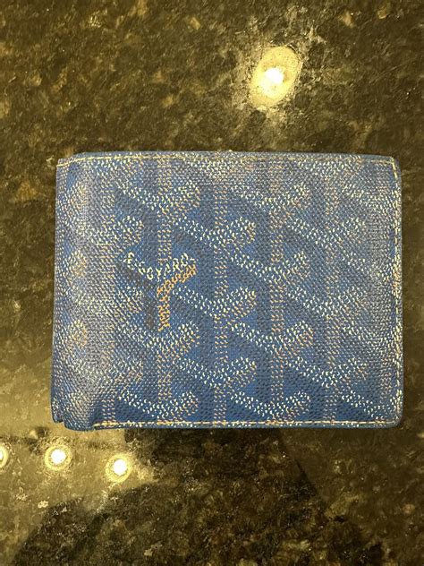 blue goyard bifold|Goyard Bifold .